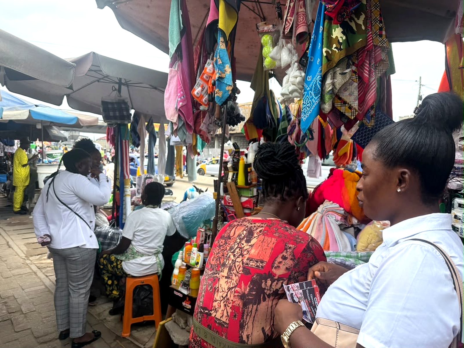 Abundance team engaging with entrepreneurs